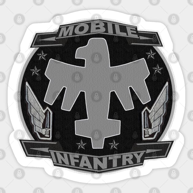 Mobile Infantry Sticker by PopCultureShirts